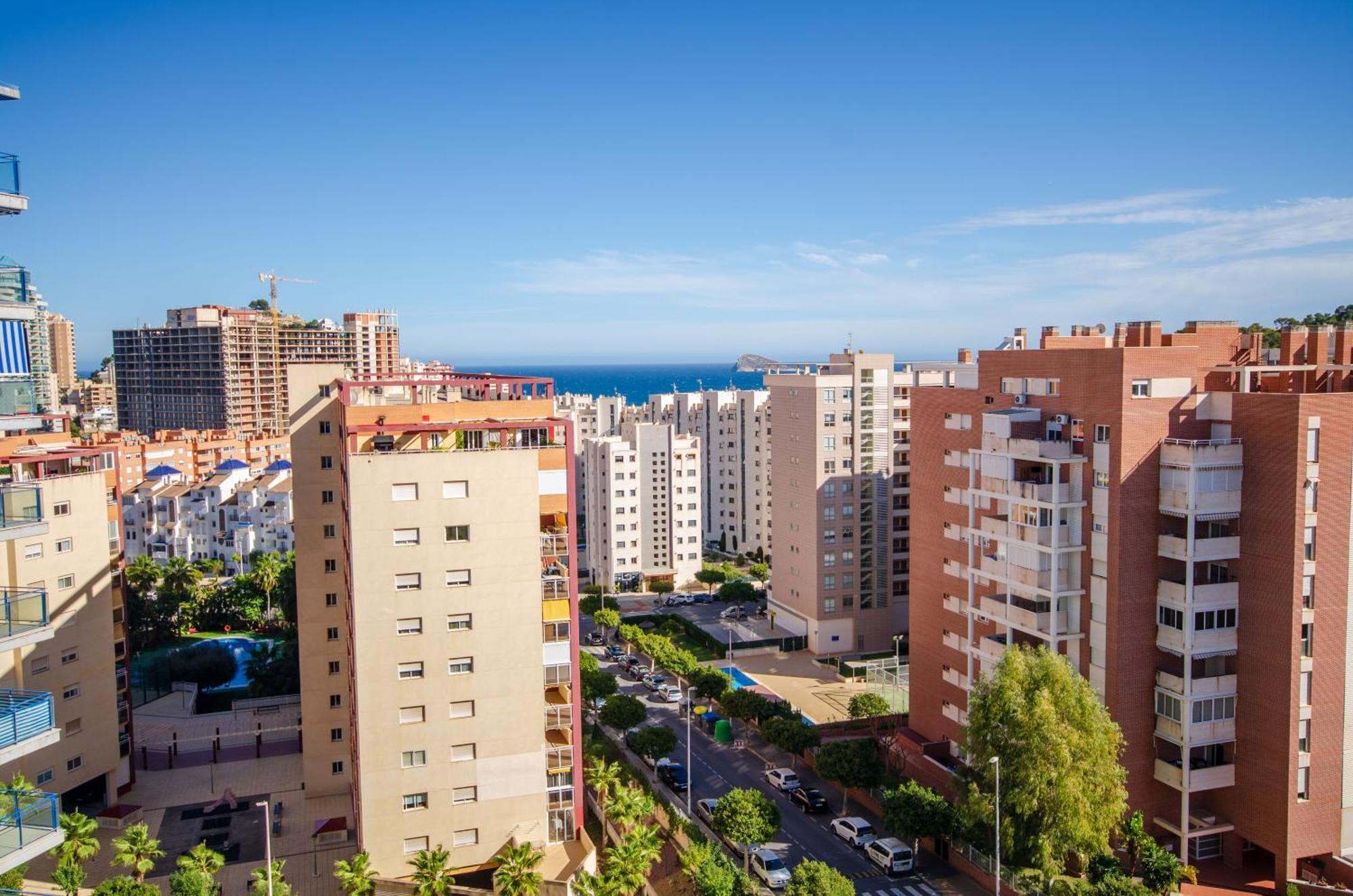 Cala Vent Mar Y Sol Poniente Beach 貝尼多姆 外观 照片